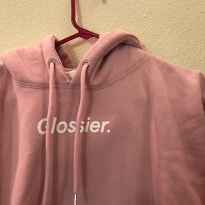 Glossier Pink Hoodie